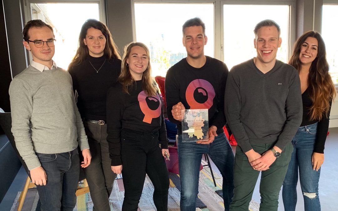 Recruit Robin wint de Recruitment Tech Awards 2019!