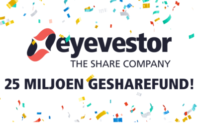 25 miljoen gesharefund via Eyevestor